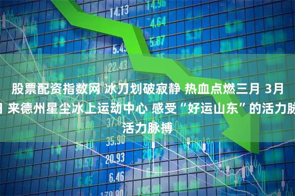 股票配资指数网 冰刀划破寂静 热血点燃三月 3月8日 来德州星尘冰上运动中心 感受“好运山东”的活力脉搏